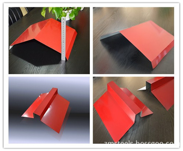 Red Colored Glazed Steel Sheet