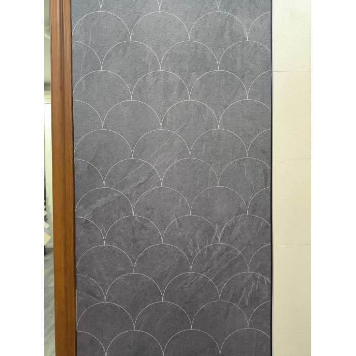 SPC Wall Panel SpaceOptimizing Profil Slim Perindustrian Meningkatkan Peningkatan Halangan Thermal Colorfast