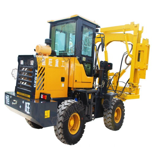 Hydraulic Pole Drivers With Multiple Mounting Options
