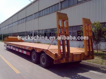 50 tons 40ft container tri-axle flatbed trailer