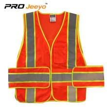 reflective safety vest with pockets