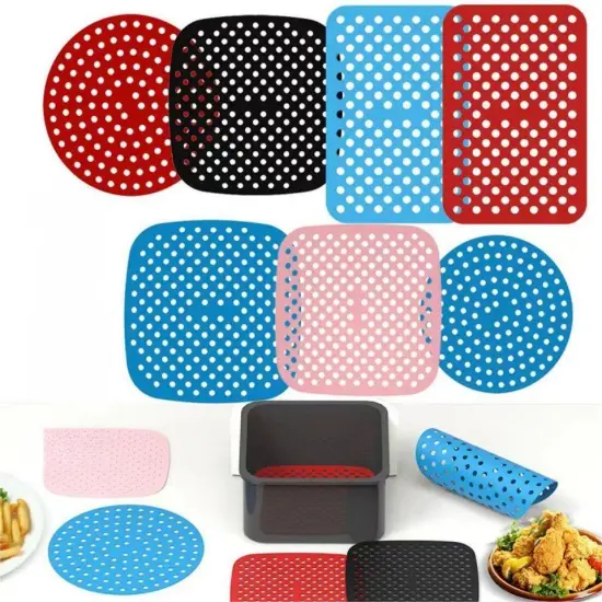 Wholesale Kitchen Silicone Insulation Air Fryer Pot Mats - 7.5", "8", and "9 Inch Customized Hot Selling Arrival