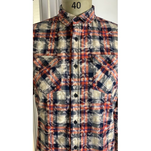 100%Cotton Flannel Shirt For Men