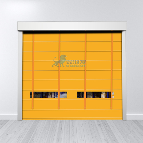 Industrial Automatic Aluminum Stacking Garage Door