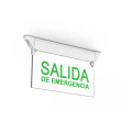 Luz de salida de emergencia de LED acrílico de 5W colgando