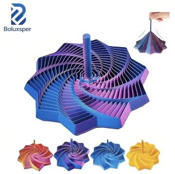 3D Printing Handle Radish Tower Decompression Toy