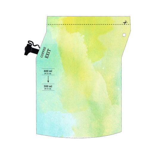 Custom Tea Filter Drip brewer Bag with Zipper