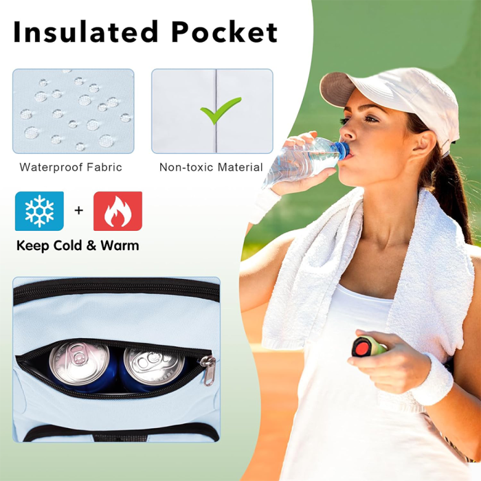 Stylish Tennis Backpack for Players