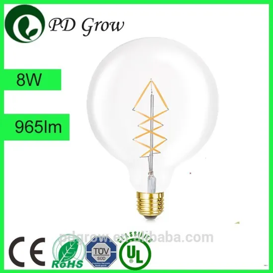PD Lamp ebay best sellers globe led string lights G125 edison globe led filament bulb