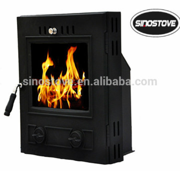 indoor fireplaces steel plate wood stove room heater