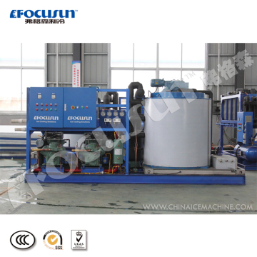 3 Tonne Meerwasserflockeneismaschine zum Angeln und Wasserprodukten