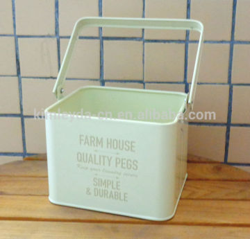 metal pet food box pet food container