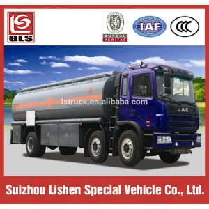 Camión de aceite del camión del transporte del combustible de JAC 18000L