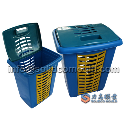 Plastic good quality injection laundry basket mould