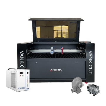Black Mixed CO2 Laser Cutting and Engraving Machine for Metal and Non-Metal