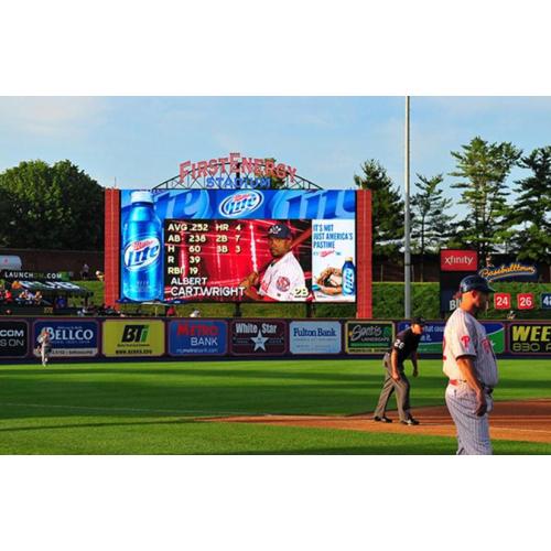 Outdoor P10 Football Stadium Perimeter Led Screen Display
