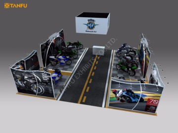 TANFU 10m by 10m or 10m x 10m Aluminum Exhibition Booth