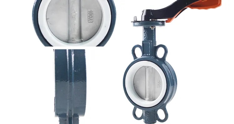 Soft Seal Lug Type Manual Butterfly Valve