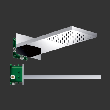 25 mm quadratischer Einzelfunktion Niederschlag Duschkopf