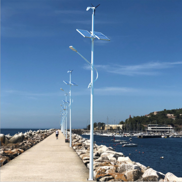 Luz de calle híbrida solar del viento híbrido del control de la energía verde de gran alcance