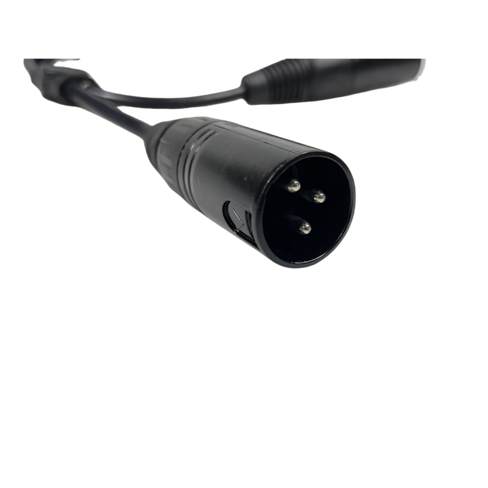 professional audio cable 3P XLR malex2