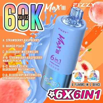 Best quality FIZZY MAX III 60000puffs vape
