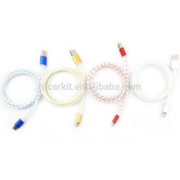 High quality and speed colorful noodle usb3.1 type c cable,type-c cable 3.1,type-c usb cable