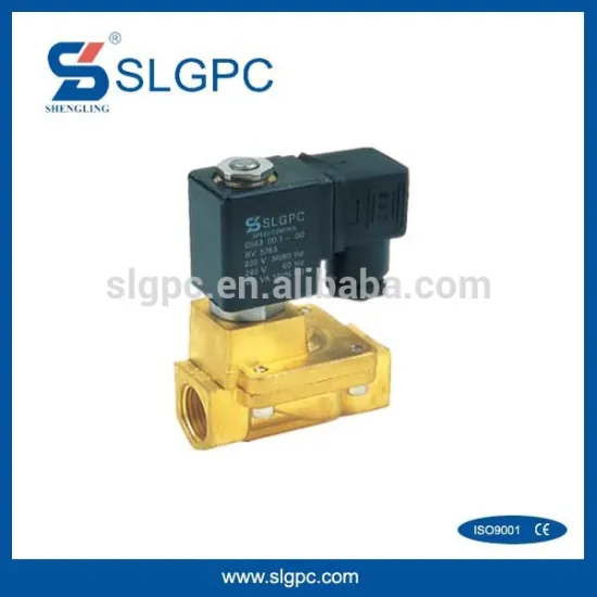 Widely used low price magnet brass water solenoid valve PU225-04A