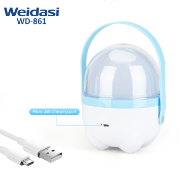 Lampu darurat LED yang dapat diisi ulang untuk berkemah dan hiking