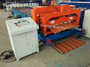 Metal Glazed Roof Tile Roll Forming Machine