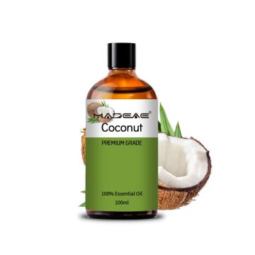 페이셜 및 바디 케어 헤어 케어 고품질을위한 유기 코코넛 오일 100% 100 ml