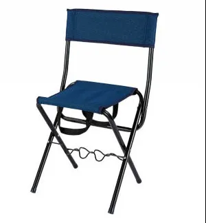 Portable Fishing Chair with Card Hook for Camping and Outdoors