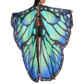 Butterfly Wings Shawl Fairy Soft Fabric for Women Ladies Party Nymph Costume Accessory