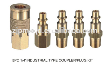 5pcs USA industrial type coupler plug kit