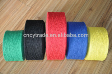 6s recycled cotton polyester weaving yarn carpet yarn 6s cotton yarn for weaving