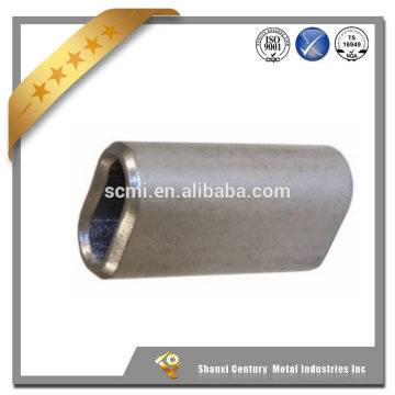 Customized OEM manufacturer wire rope terminals stainless steel oval sleeves