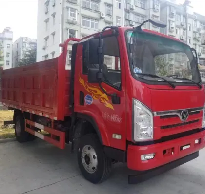 Three ring dump trucks