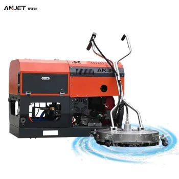 High Quality Commercial Pressure Washer with Surface Cleaner, 22HP, 3500PSI, 8GPM