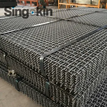 65Mn Crimped Wire Mesh for Mining Vibrating Screen