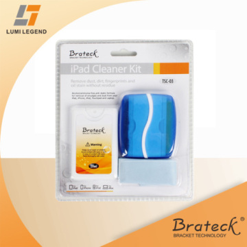 Écran Kit de nettoyage comprend brosse à tissu et Gel Spray