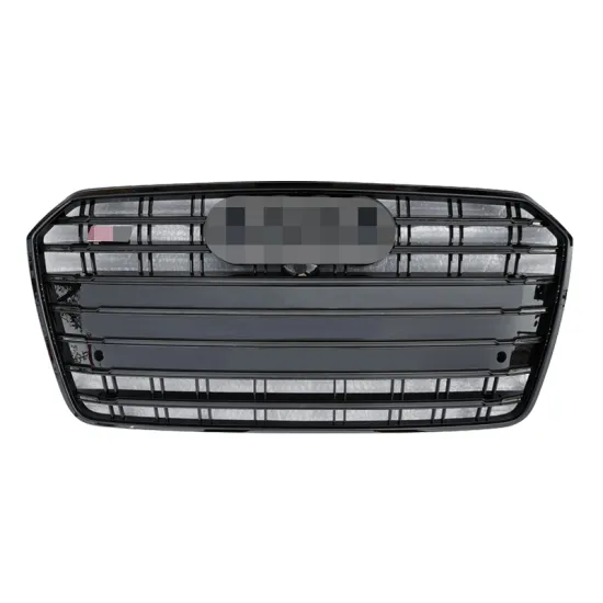 Gray or Black ABS A7 S7 Style Honeycomb Mesh Front Grille for Audi A7/S7 2016-2018