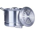 12 QT Aluminio Tamale Steamer Pot