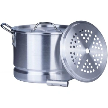 ARC Advanced Royal Champion 64-Quart Stainless Steel Stock Pot and Basket  in the Cooking Pots department at