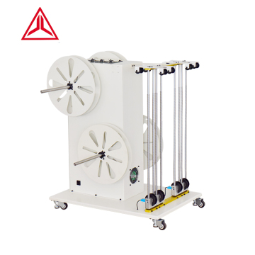Four-Wire Automatic Flat Cable Reeling Machine with 15KG Load-Bearing Capacity per Feeder Reel
