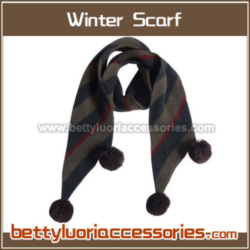 Colorful Knitted Scarf