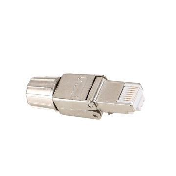 Factory Wholesale RJ45 CAT7 STP Plug Toolless RJ45 Cat7 Connector