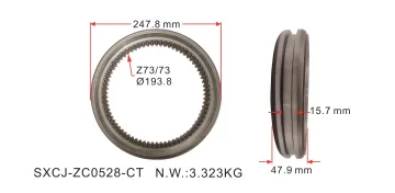 Sliding Sleeve for Mercedes-Benz Transmission Gearbox (9452626923, 4002620523, 9302620623)