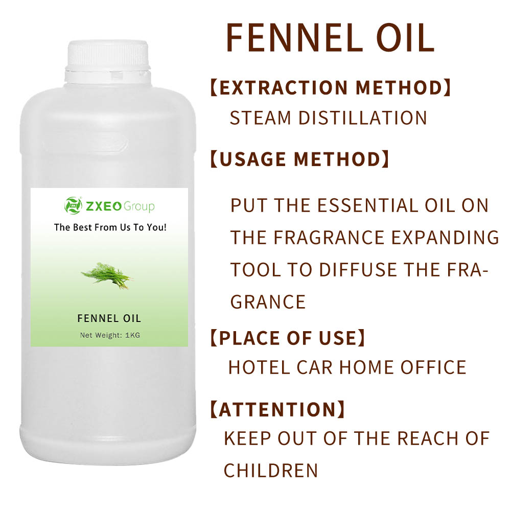 Hot Sale Fennel Oil 100% Adak Kompetitif Minyak Biji