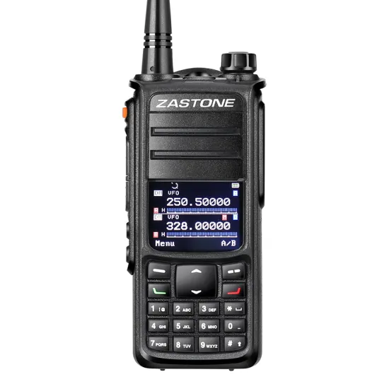 ZASTONE UV008 DMR Digital Walkie Talkie - 10W, IP67 Waterproof, GPS Positioning