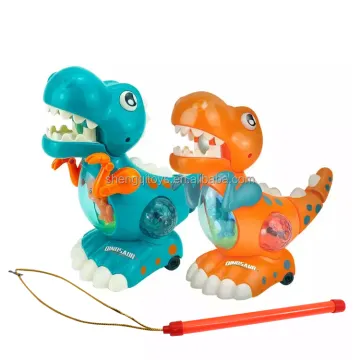 Disco Flashing Lights & Dance Music Festival Toy: Interactive Walking & Dancing Electronic Dinosaur for Kids